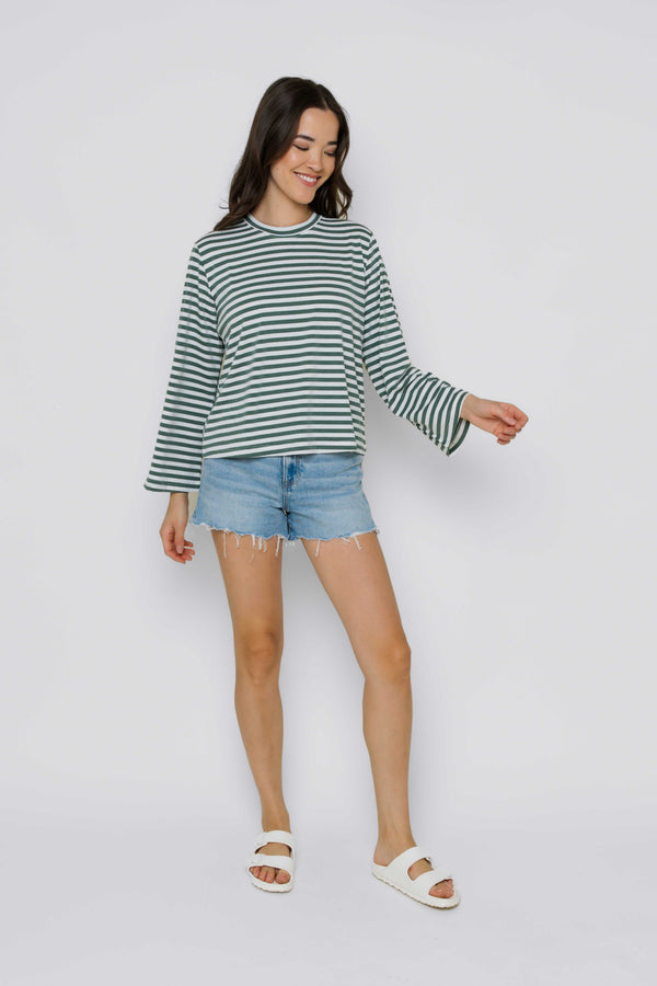 Britt-Bell Sleeve Crew