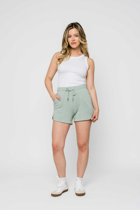 Deena-Luxe Fleece Short