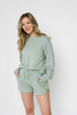 Jenna SAMPLE-Luxe Fleece Crew