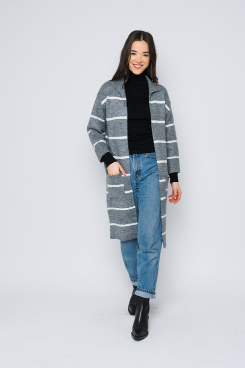 Vivian-Open Maxi Cardigan