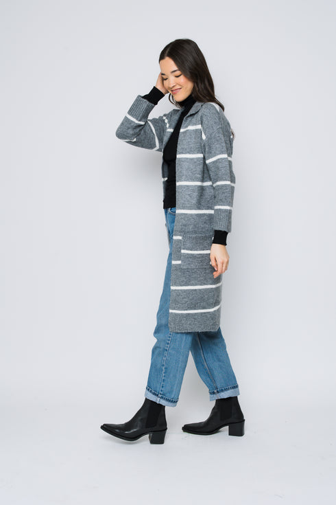 Vivian-Open Maxi Cardigan
