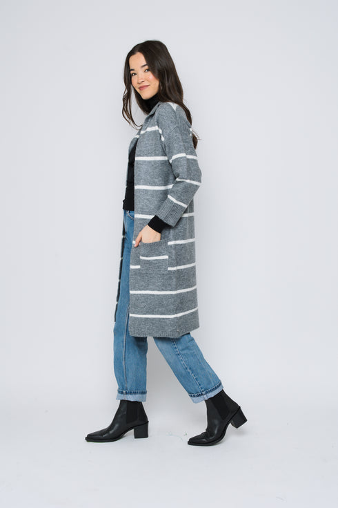 Vivian-Open Maxi Cardigan