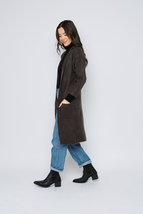 Vivian-Open Maxi Cardigan