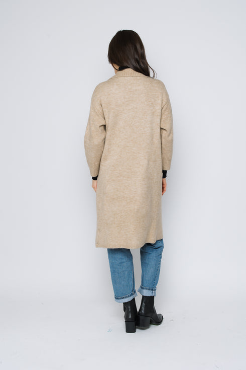 Vivian-Open Maxi Cardigan