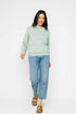 Jenna SAMPLE-Luxe Fleece Crew