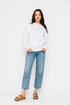 Jenna SAMPLE-Luxe Fleece Crew