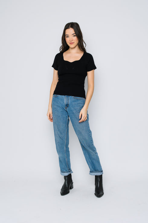 Rose-Sweetheart Sweater