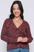Lana-Cable Knit Cardigan
