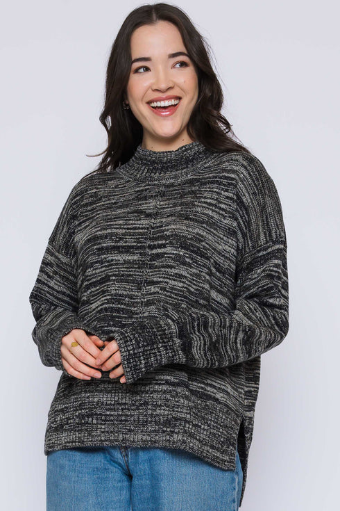 Lita-Mock Neck Pullover
