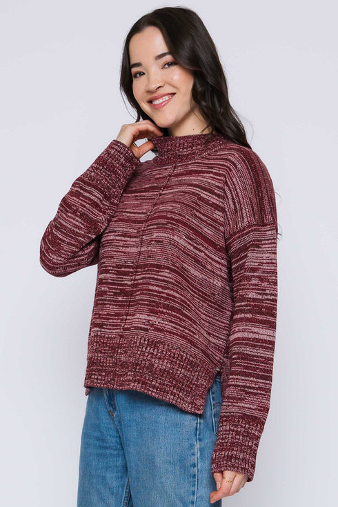 Lita-Mock Neck Pullover