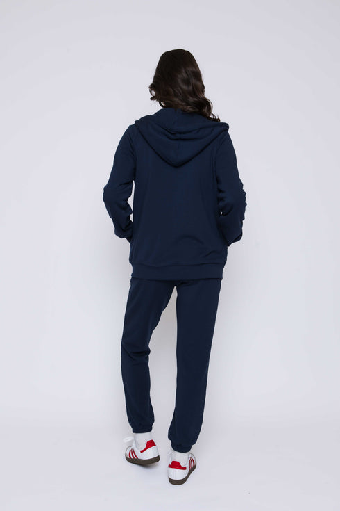 Tina SAMPLE-Luxe Fleece Oversized Zip Hoody