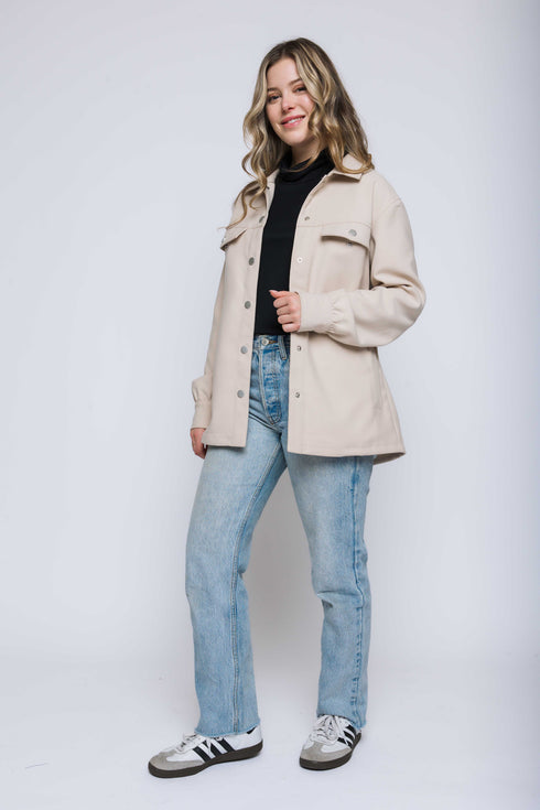 Amelia-Shirt Jacket