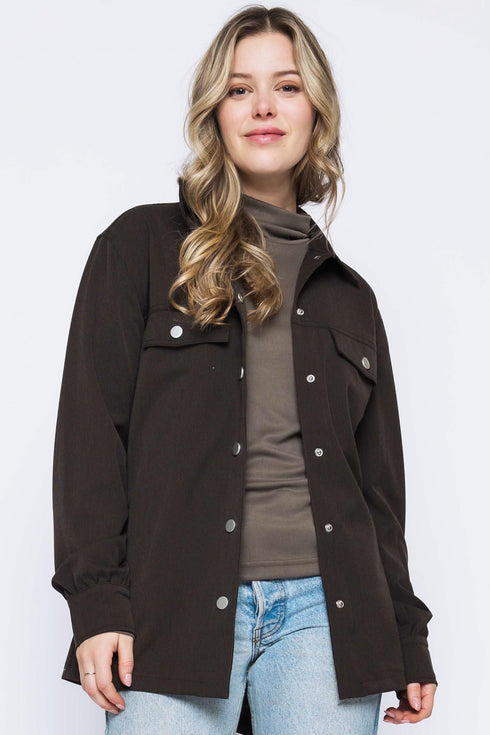 Amelia-Shirt Jacket