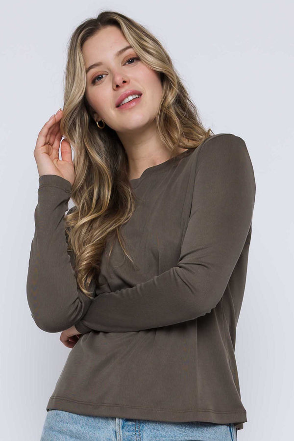 Adeline-Long Sleeve Crew