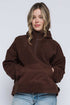 Sutton-Half Zip Sherpa Pullover