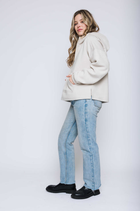 Sutton-Half Zip Sherpa Pullover