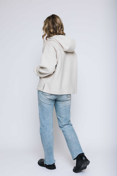 Sutton-Half Zip Sherpa Pullover