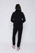 Everly-Luxe Fleece 1/2 Zip Mock neck