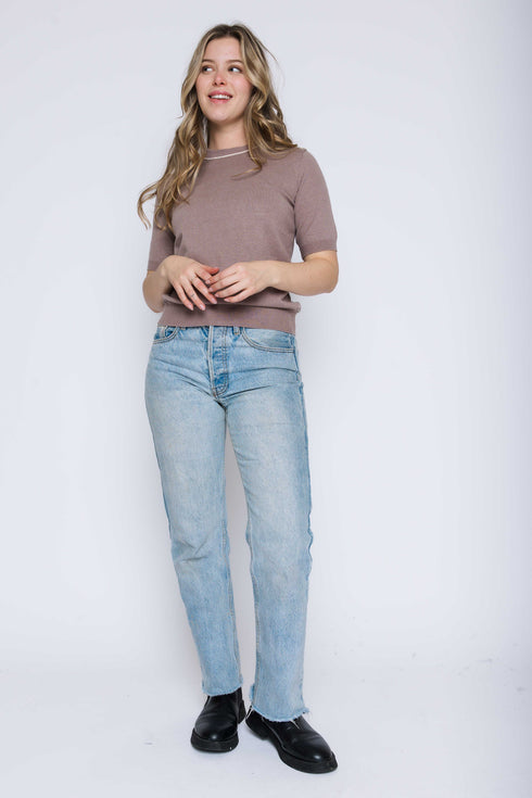 Emily SAMPLE-Sweater Tee
