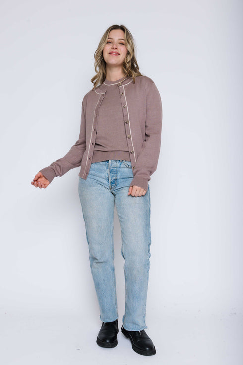 Lydia SAMPLE-Lightweight Cardigan