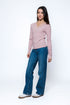 Lily-Lace trim Tee