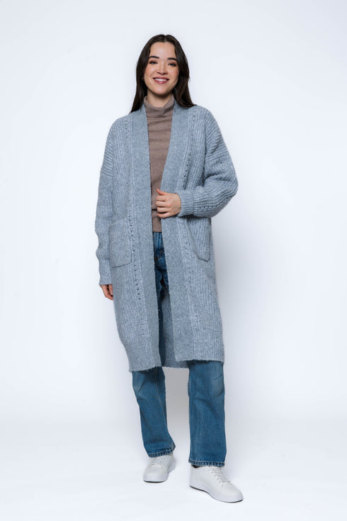 Lynne-Chunky Maxi Cardi