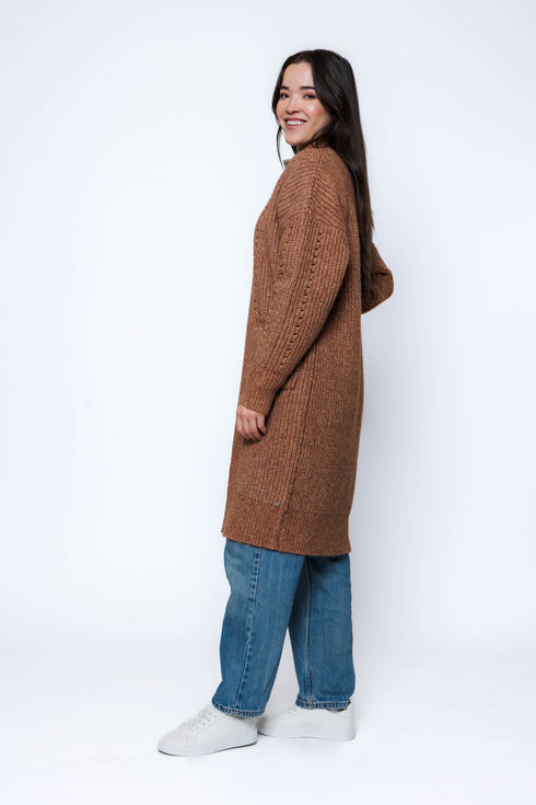 Lynne-Chunky Maxi Cardi