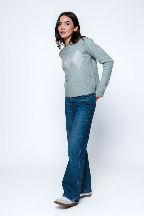 Gigi-Argyle Sweater
