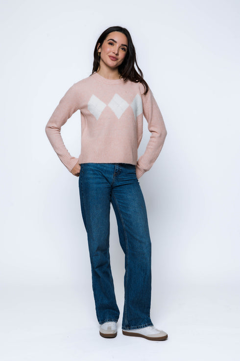 Gigi-Argyle Sweater