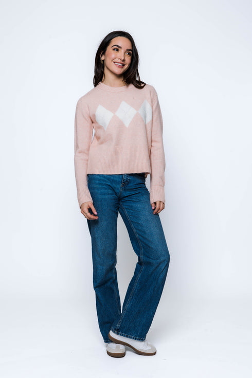 Gigi-Argyle Sweater