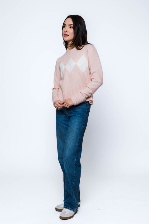 Gigi-Argyle Sweater