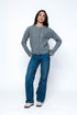 Carmen-Ruffle Cardigan