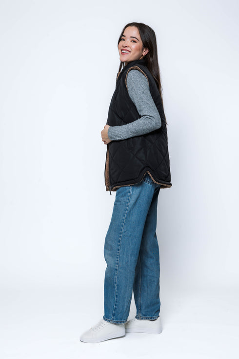 Julie-Sherpa Lined Vest
