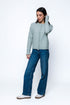 Carmen-Ruffle Cardigan
