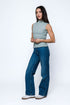Kimmie-Mock Neck Sweater Tank