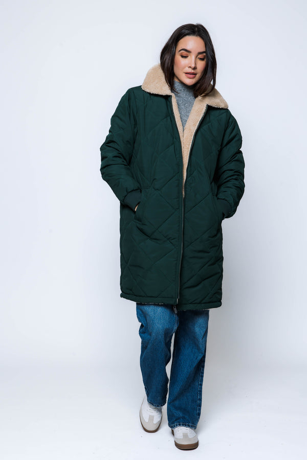 Sydney-Sherpa Lined Coat