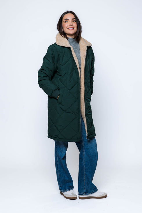 Sydney SAMPLE-Sherpa Lined Coat