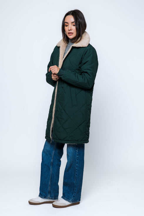Sydney SAMPLE-Sherpa Lined Coat
