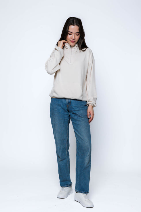 Everly-Luxe Fleece 1/2 Zip