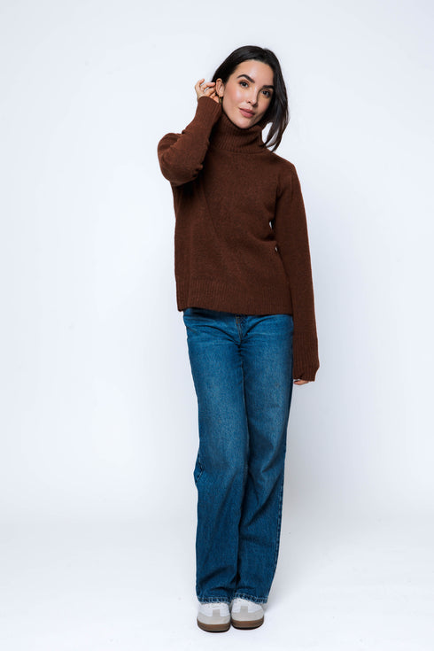 Aubrey-Turtleneck Sweater
