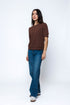 Bella-Luxe Fleece Half Sleeve Crew