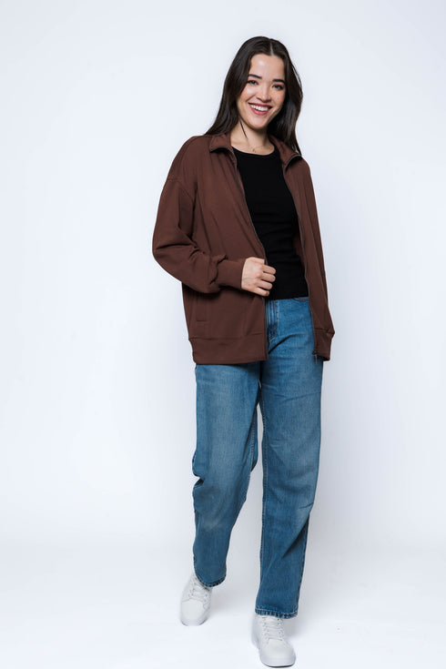 Myra SAMPLE-Luxe fleece Zip-Up