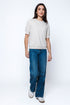 Bella-Luxe Fleece Half Sleeve Crew