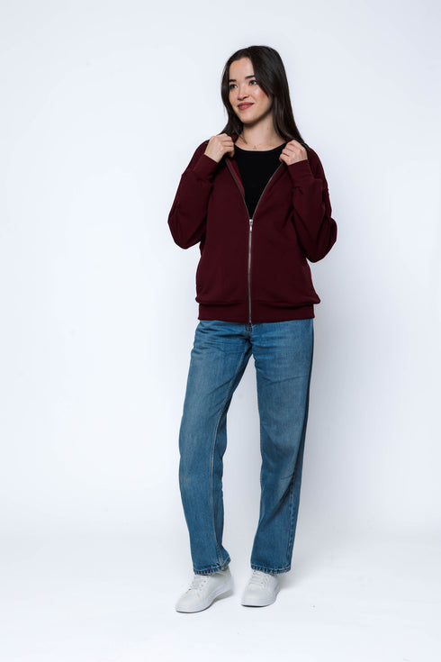 Myra SAMPLE-Luxe fleece Zip-Up