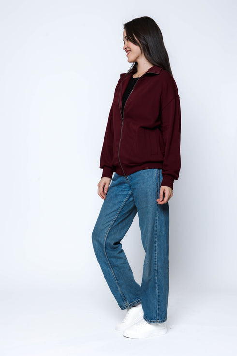 Myra SAMPLE-Luxe fleece Zip-Up