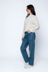 Taylor-Textured Stripe Crew