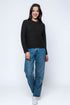Taylor-Textured Stripe Crew