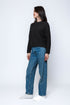 Taylor-Textured Stripe Crew