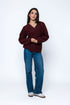 Leandra-Vee Neck Pullover