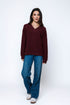 Leandra-Vee Neck Pullover